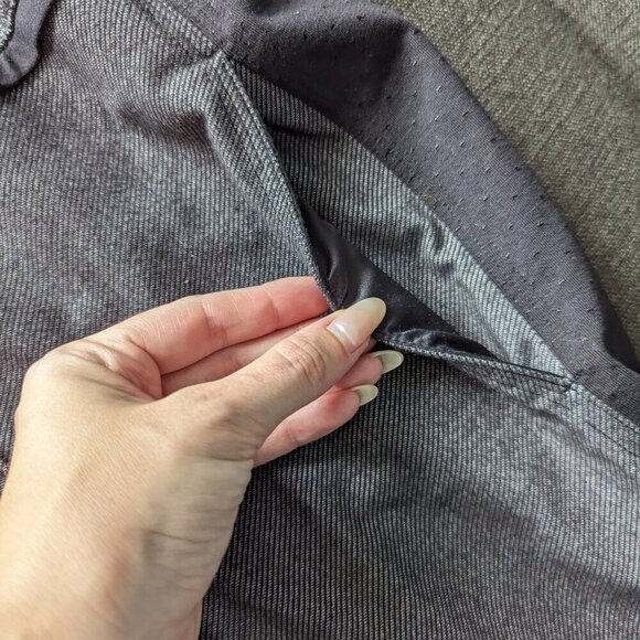 Lululemon Cocoon Snap Button Closure Car Coat Black / Coco Pique Black - Picture 6 of 11